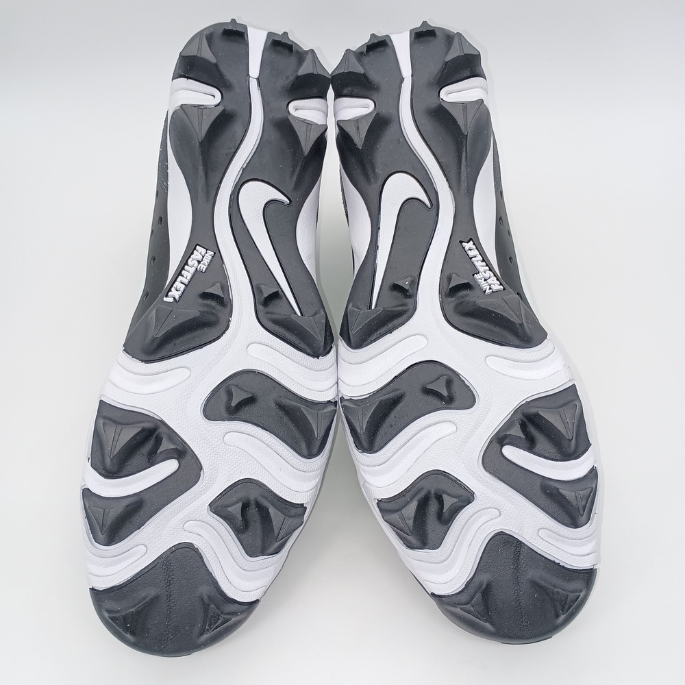 Nike Alpha Huarache 4 Keystone Baseball Cleats Black White DJ6524-003 Mens 13 - Picture 6 of 7